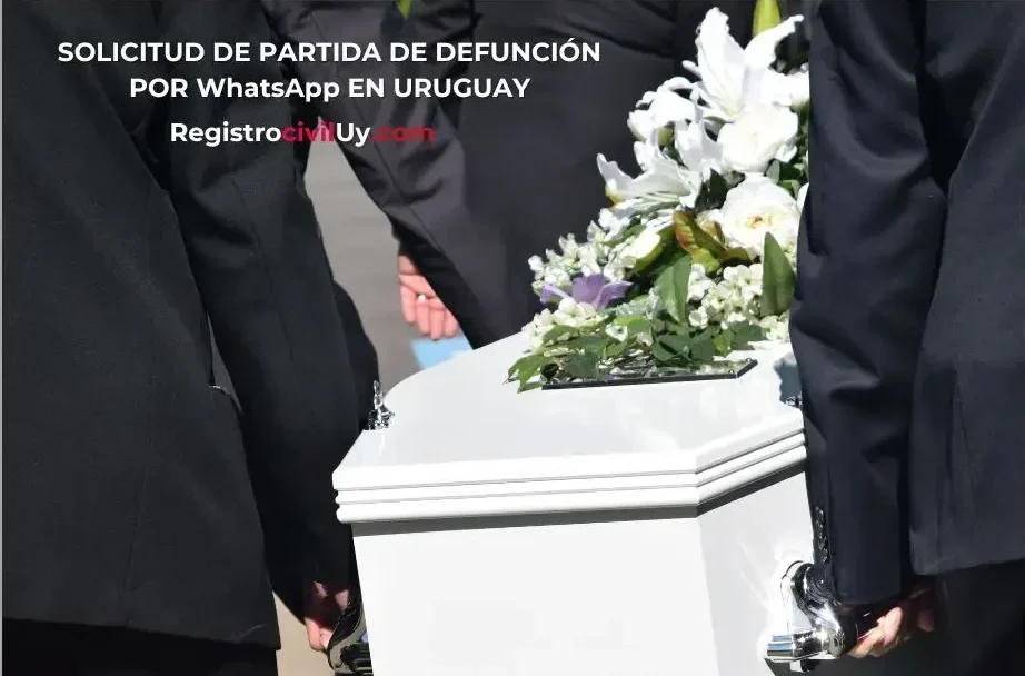 Un ataúd con flores durante un entierro