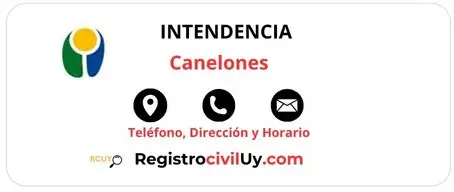 Teléfono,Dirección y Horario de la Intendencia de Canelones
