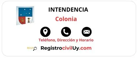 Teléfono,Dirección y Horario de la Intendencia de Colonia