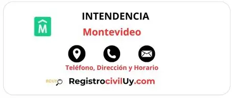 Teléfono,Dirección y Horario de la Intendencia de Montevideo