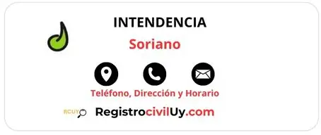 Teléfono,Dirección y Horario de la Intendencia de Soriano